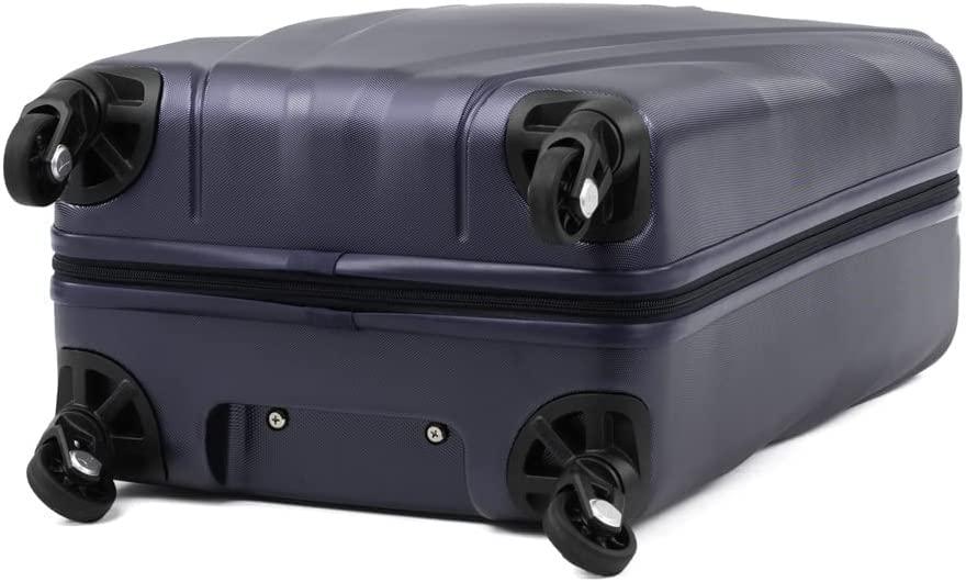 Maxlite 5 Hardside Spinner Wheel Luggage, Midnight Blue Non-Expandable Carry-On 21-Inch