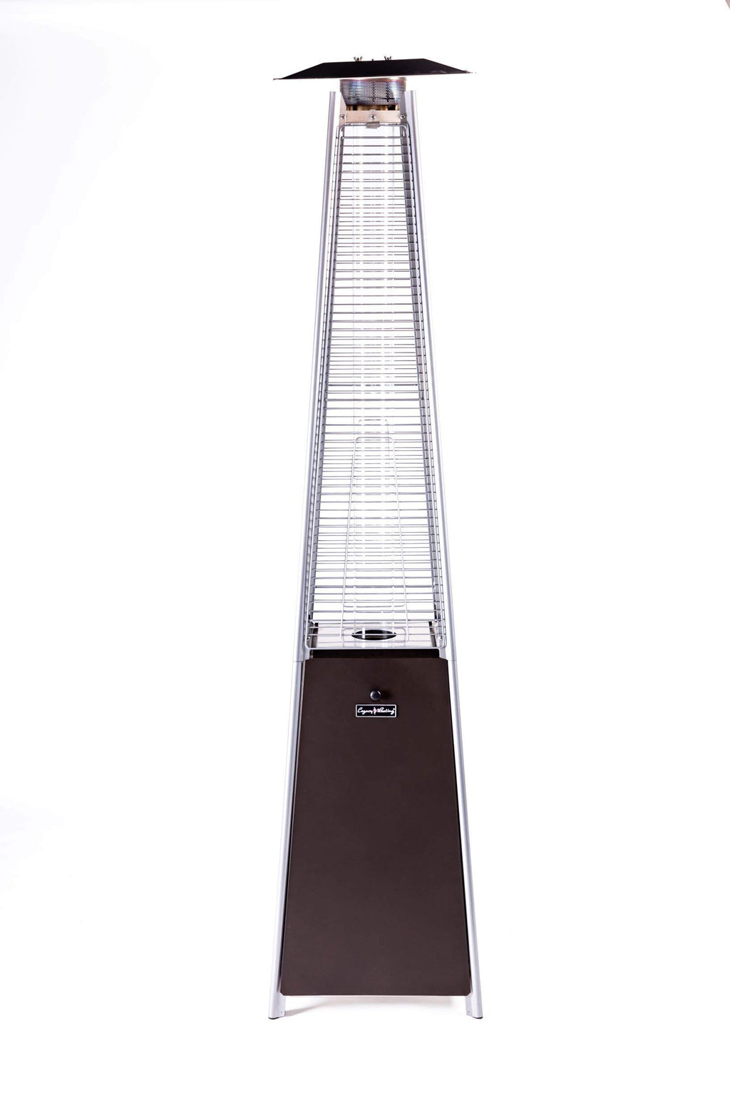 Dcenta Bronze Quartz Glass Tube Patio -Mocha