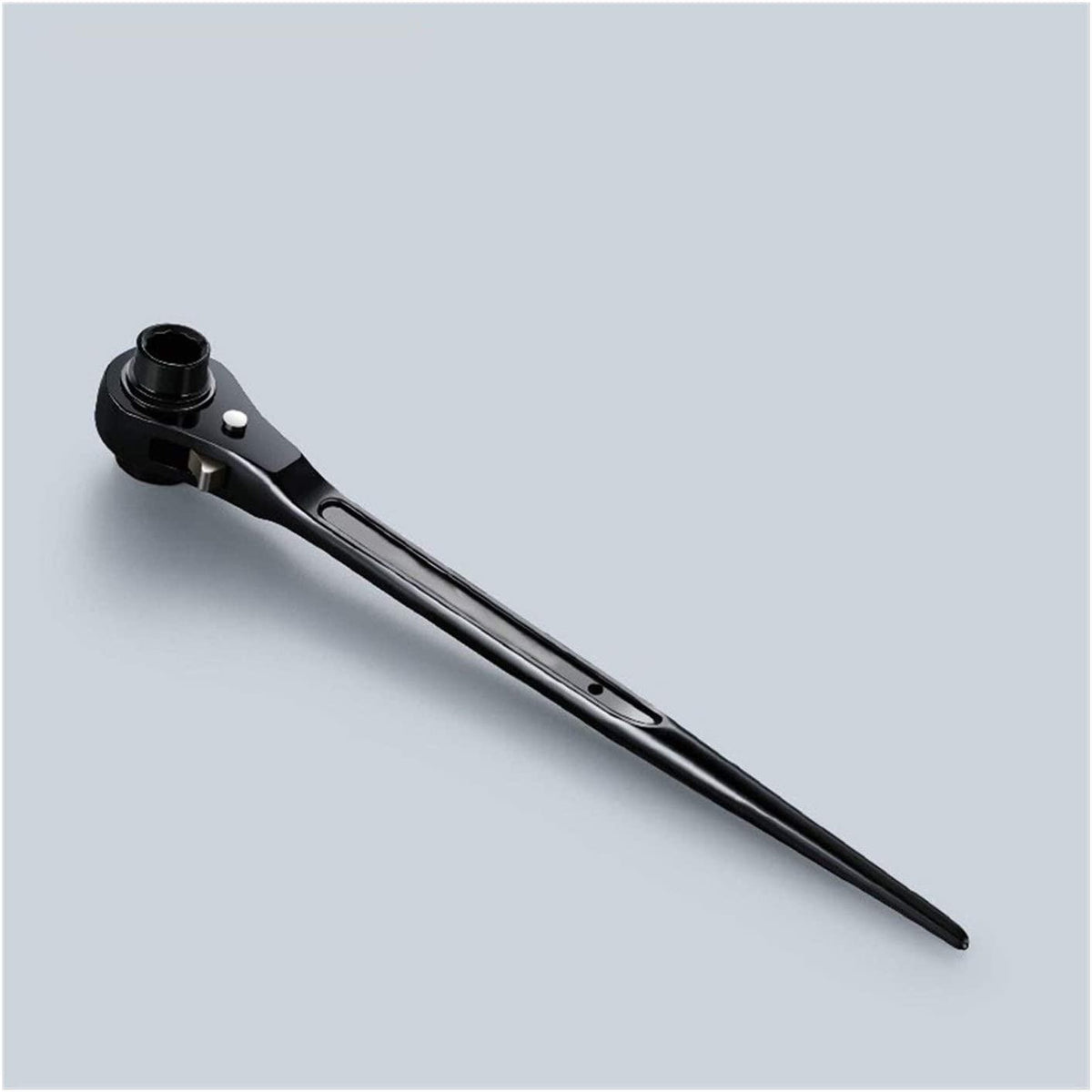 Ratchet Wrench with Pointed Tail Universal Head Wrench Sharp End Socket Wrench Adjustable Socket Adapter Hand Tools (Color : 36 41MM)