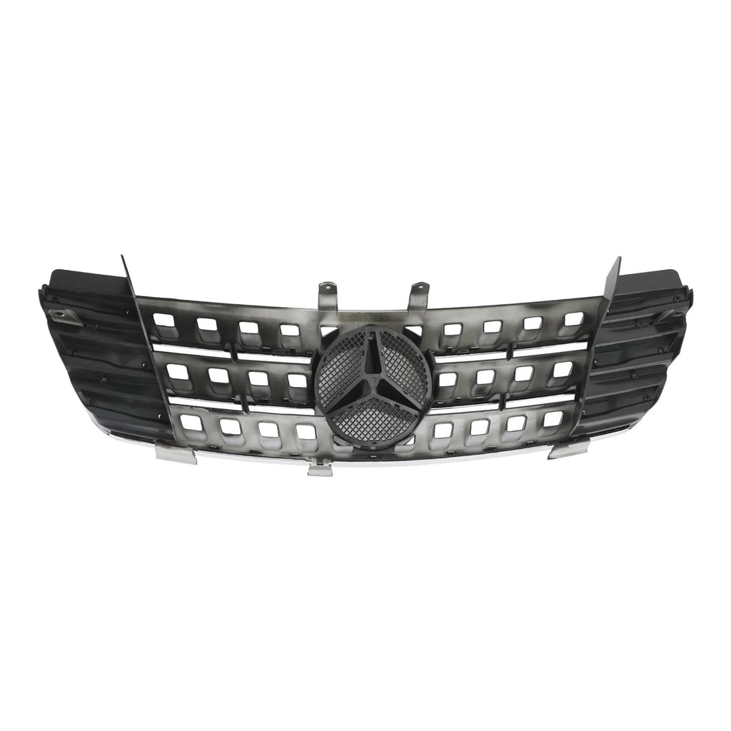 2005-2008 W164 Benz ML-Class Front Grill AMG Style Chrome/Black Grille Generic