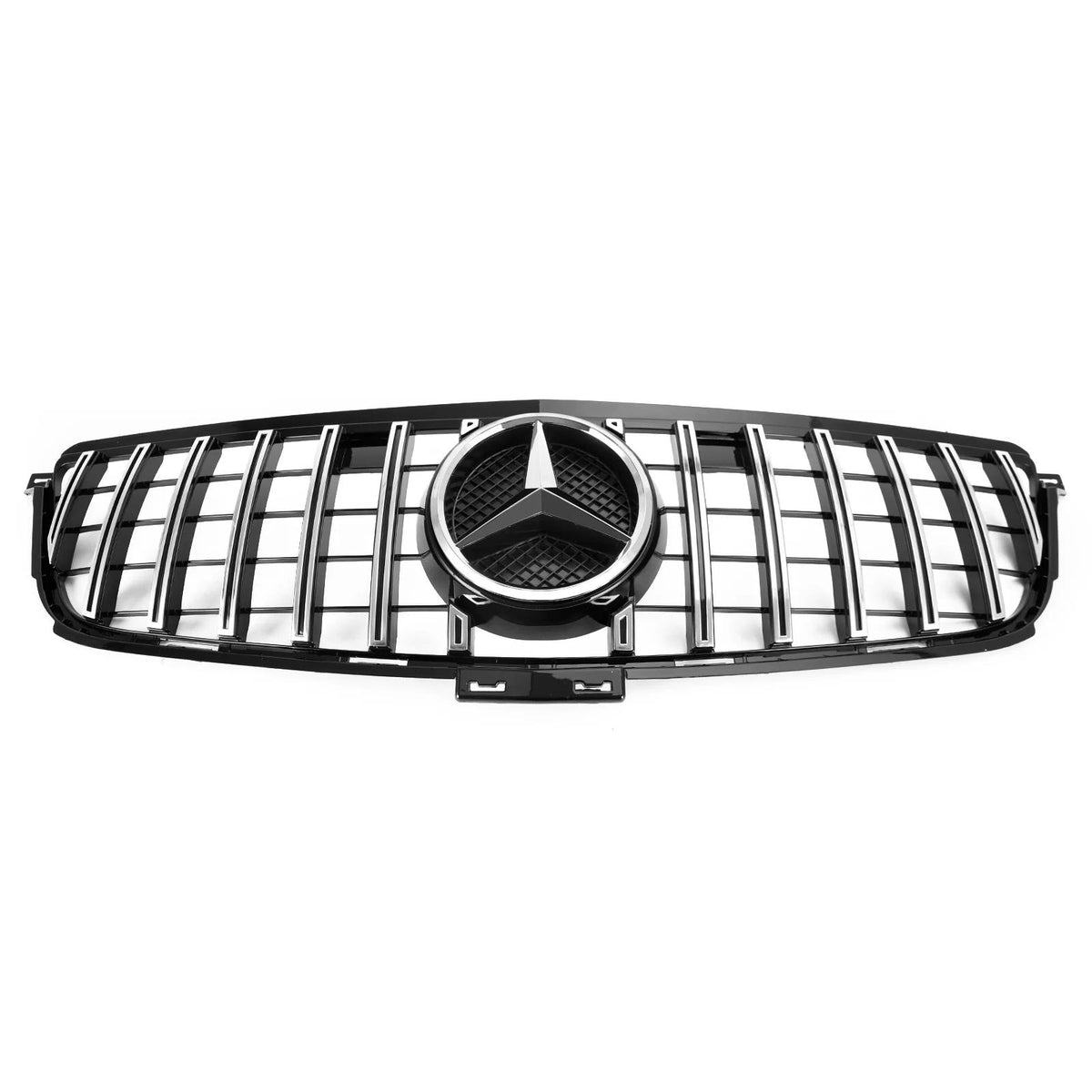 2012-2015 Benz W166 ML-Class ML300 ML320 ML350 ML400 GTR Style Chrome Black Front Grille Grill Generic