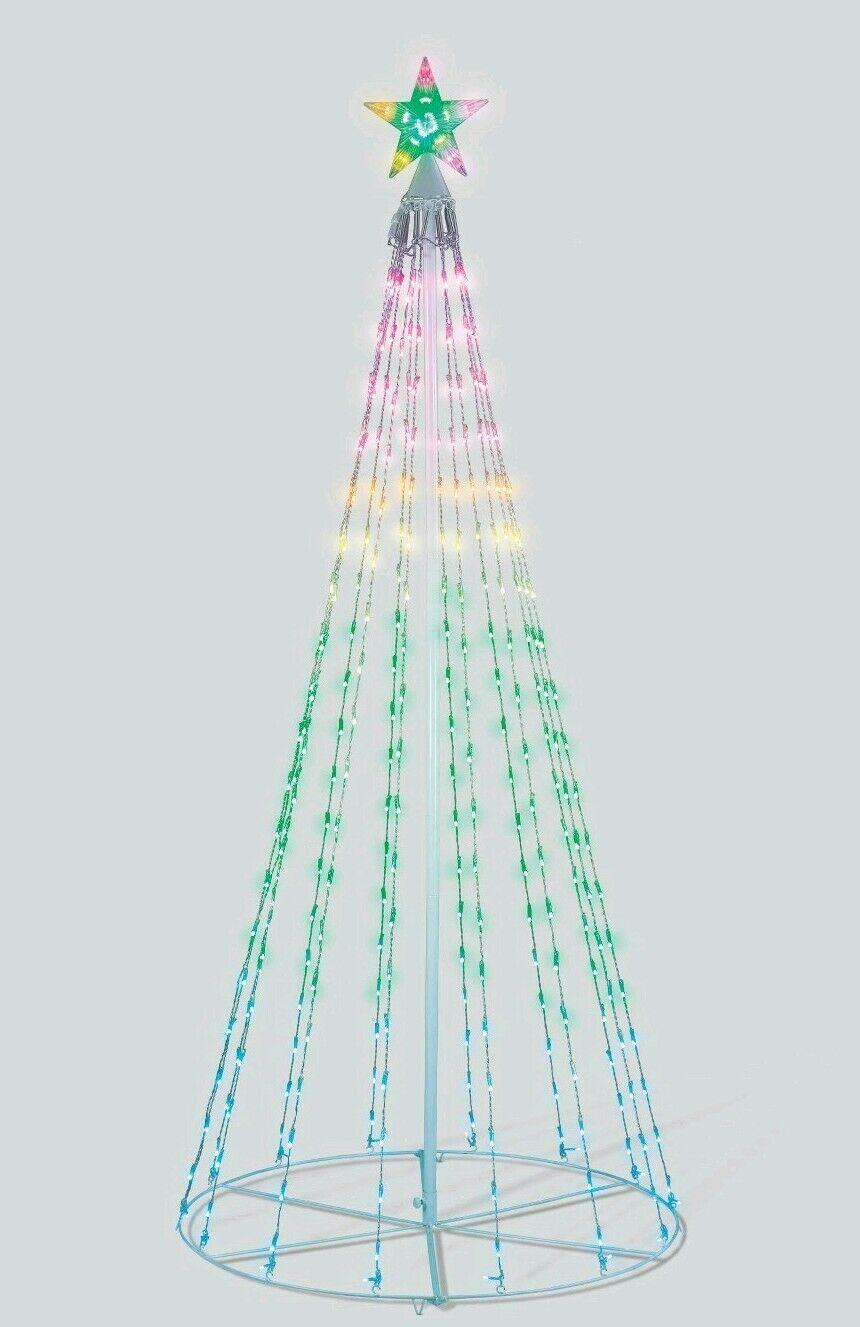 - Philips 6.8ft Animated LED Color Changing Christmas Tree