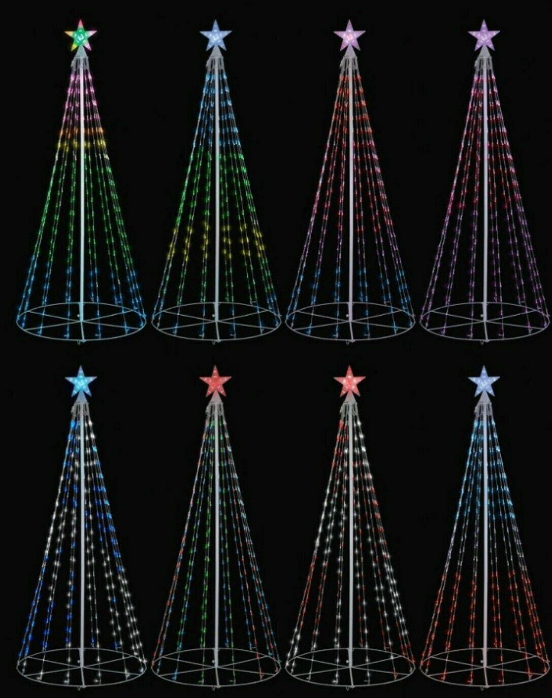 - Philips 6.8ft Animated LED Color Changing Christmas Tree