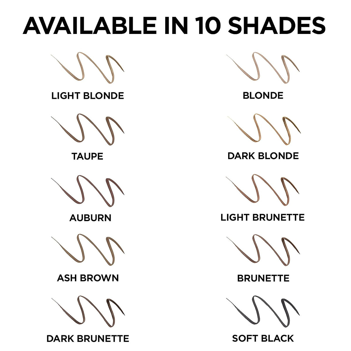 L'Oreal Paris Makeup Brow Stylist Definer Waterproof Eyebrow Pencil, Ultra-Fine Mechanical Pencil, Draws Tiny Brow Hairs and Fills in Sparse Areas and Gaps, Dark Brunette, 0.003 Ounce (Pack of 1)
