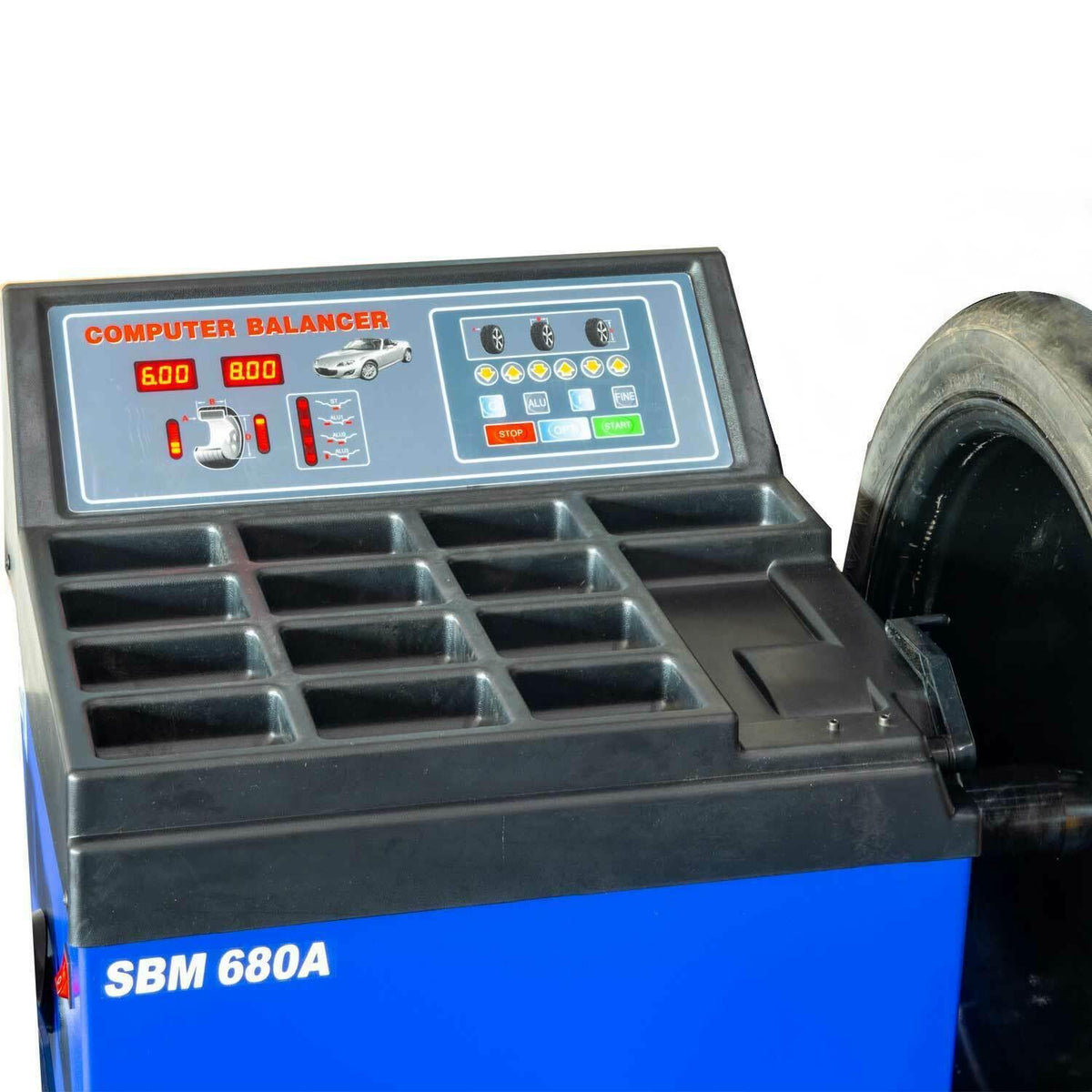 A+1.5 HP  Tire Changer & Wheel r Machine Combo 580 680. .