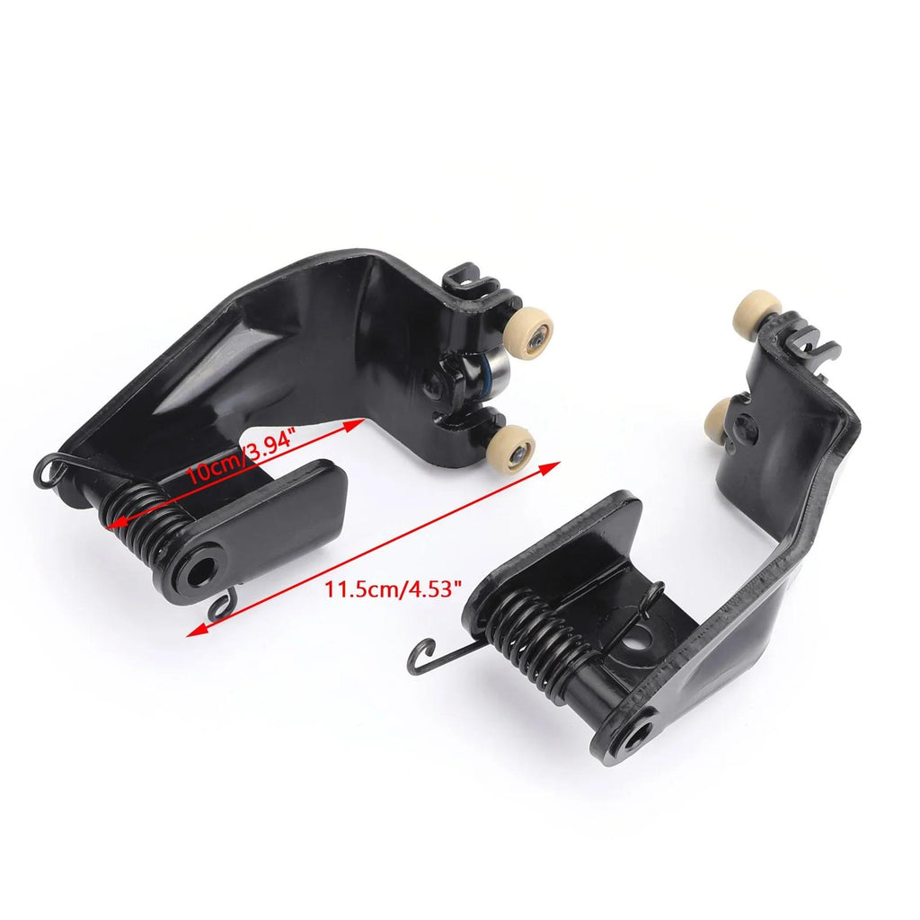 Pair Left + Right Center Mount Sliding Door Rollers For 2005-2010 Honda Odyssey Generic