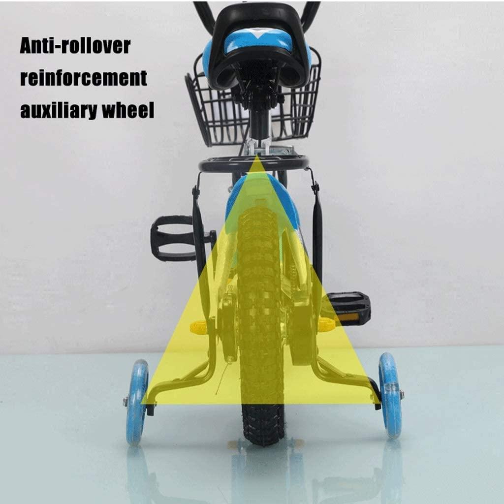 JLFSDB Kids Bike BMX Bike for Kids Boys Girls Bicycle Children Bicycle Girl’s Boy’s Bike Small Kids Bike with Brakes and with Air Tires Flash Training Wheels for A2-9 Year Old Child