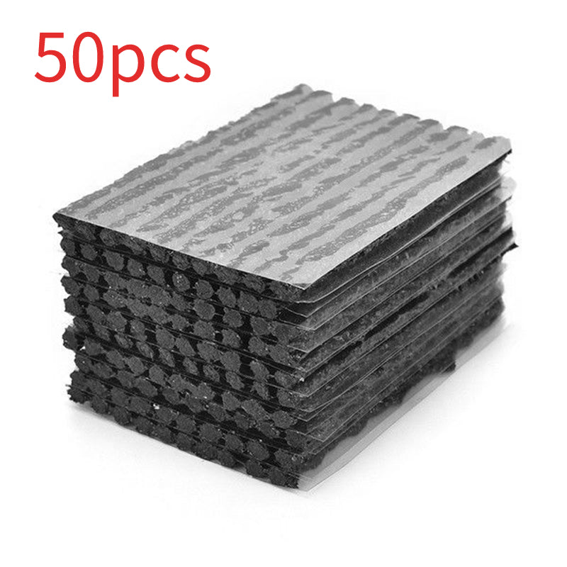 50PCS Tire Repair Strips: ly and Easily Fix Car and Motorcycle Tires!