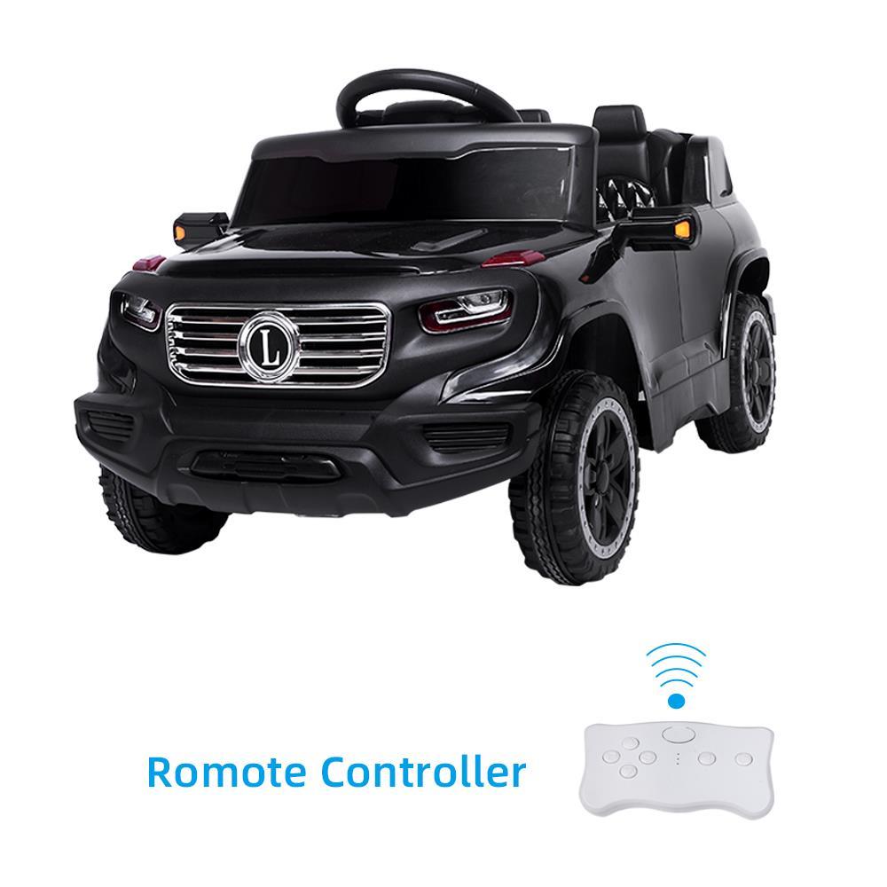 Ktaxon Kids Ride-On Car 6V Battery Motorized Vehicles Children's Best Toy Car Safe w/ Remote Control, 3 Speeds, Music, Seat Belts, LED Lights