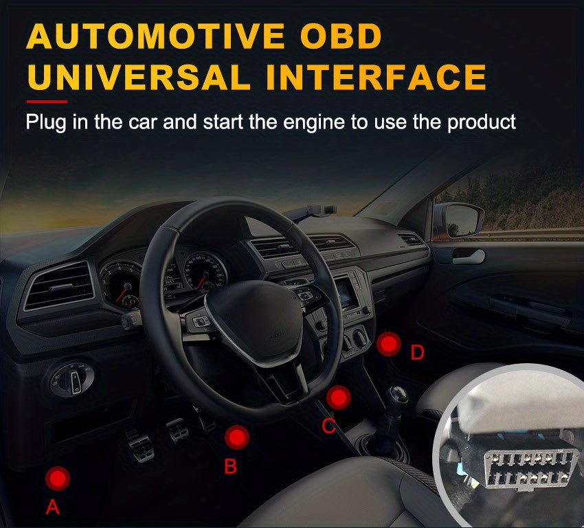 Scanner Fault Diagnosis Tester V519 OBD2 Muti-Languages Support Read & Clear Fault-Code Comprehensive Fault Diagnosis Instrument