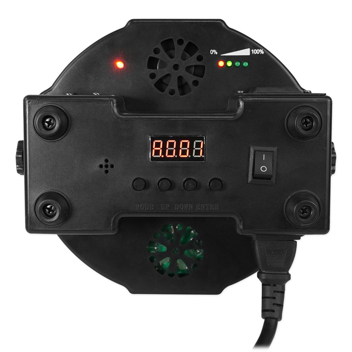 Chauvet DJ Nimbus Dry Ice Fog Machine Fogger+DJ Facade+2) Battery Par Lights