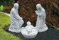 LarNativity Set (3 Pieces) - Mary, Joseph and Baby Jesus Outdoor Statues
