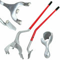 Tire Changer Mount Demount Tool Tools Tubeless Truck Bead 17.5" to 24" Red