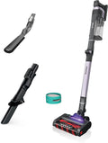 Shark IZ862H Stratos Cordless Vacuum with Clean Sense IQ and Odor Neutralizer, DuoClean PowerFins HairPro, Includes Duster Crevice Tool &amp; Anti-Allergen Brush, Up to 60 Minute Runtime, Ash Purple
