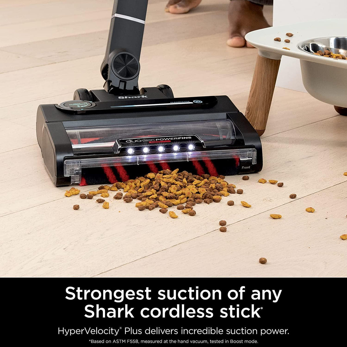 Shark IZ862H Stratos Cordless Vacuum with Clean Sense IQ and Odor Neutralizer, DuoClean PowerFins HairPro, Includes Duster Crevice Tool &amp; Anti-Allergen Brush, Up to 60 Minute Runtime, Ash Purple