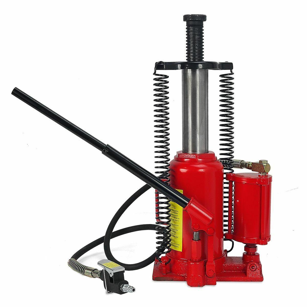 Air Hydraulic Bottle Jack 20 Ton Manual (40000lbs) Auto Truck RV Repair HD