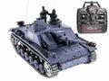 2.4Ghz Remote Control 1/16 German Sturmgeschutz III Ausf. G Sd.Kfz.142/1 Airsoft Battle Tank w/Sound & Smoke (Upgrade Version w/ Metal Gear & Tracks)