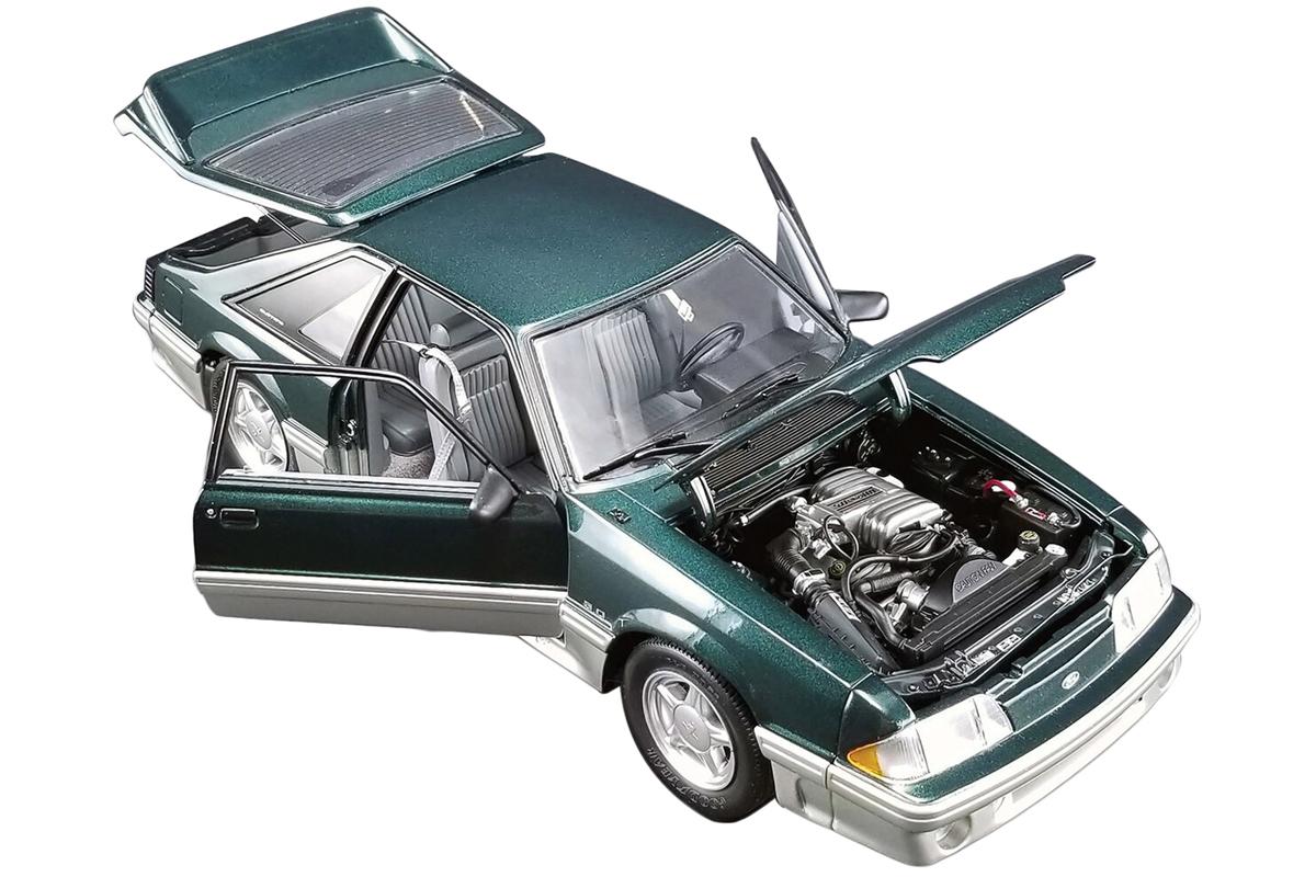 1991 Ford Mustang GT 5.0 Deep Emerald Green Met. "Home Improvement" TV Series Ltd Ed 600 pcs 1/18 Diecast Model Car GMP