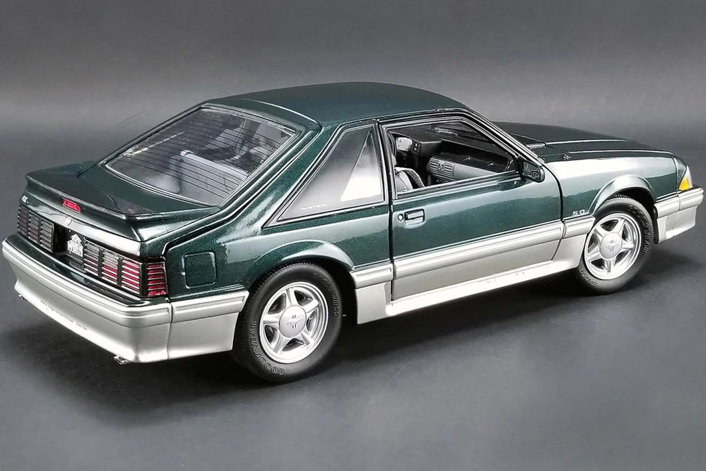 1991 Ford Mustang GT 5.0 Deep Emerald Green Met. "Home Improvement" TV Series Ltd Ed 600 pcs 1/18 Diecast Model Car GMP