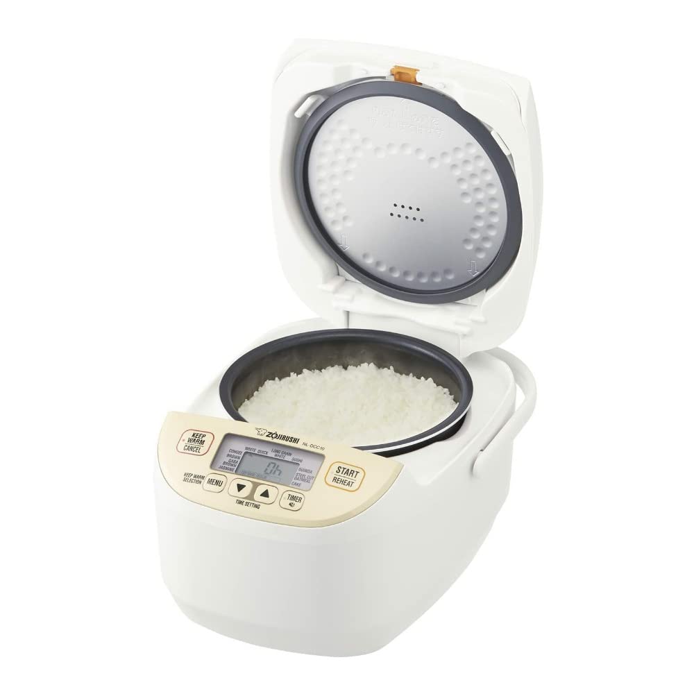 NL-DCC10CP Micom Rice Cooker & Warmer, 5.5 Cups, Pearl Beige