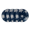 Snow Flurry Set of 4 Salad Plates