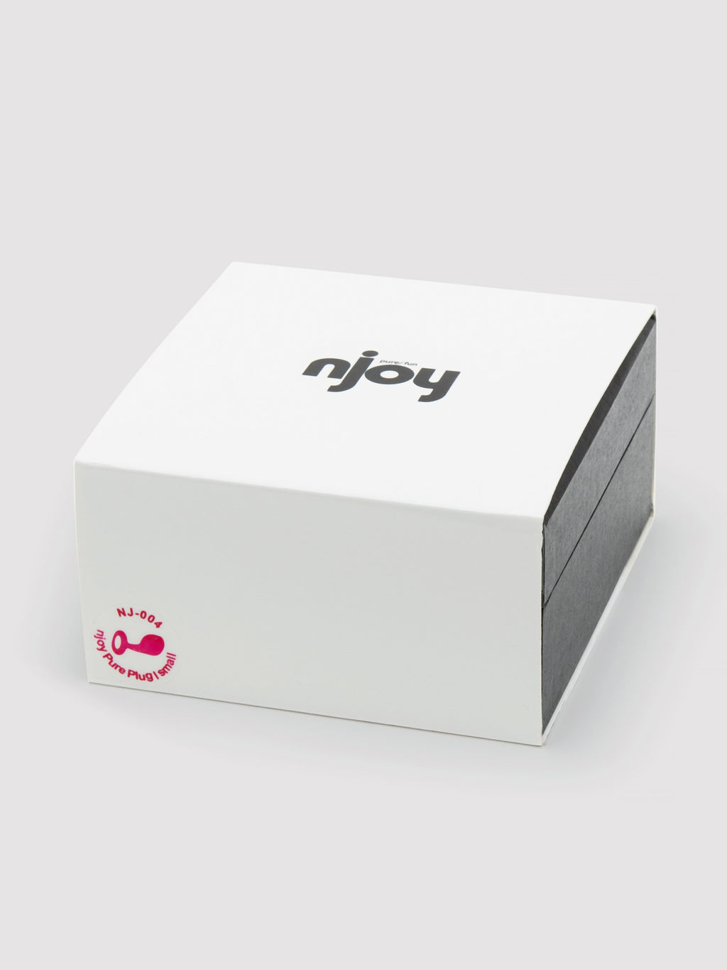 njoy Pure Plug Small Stainless Steel Butt Plug, Silver