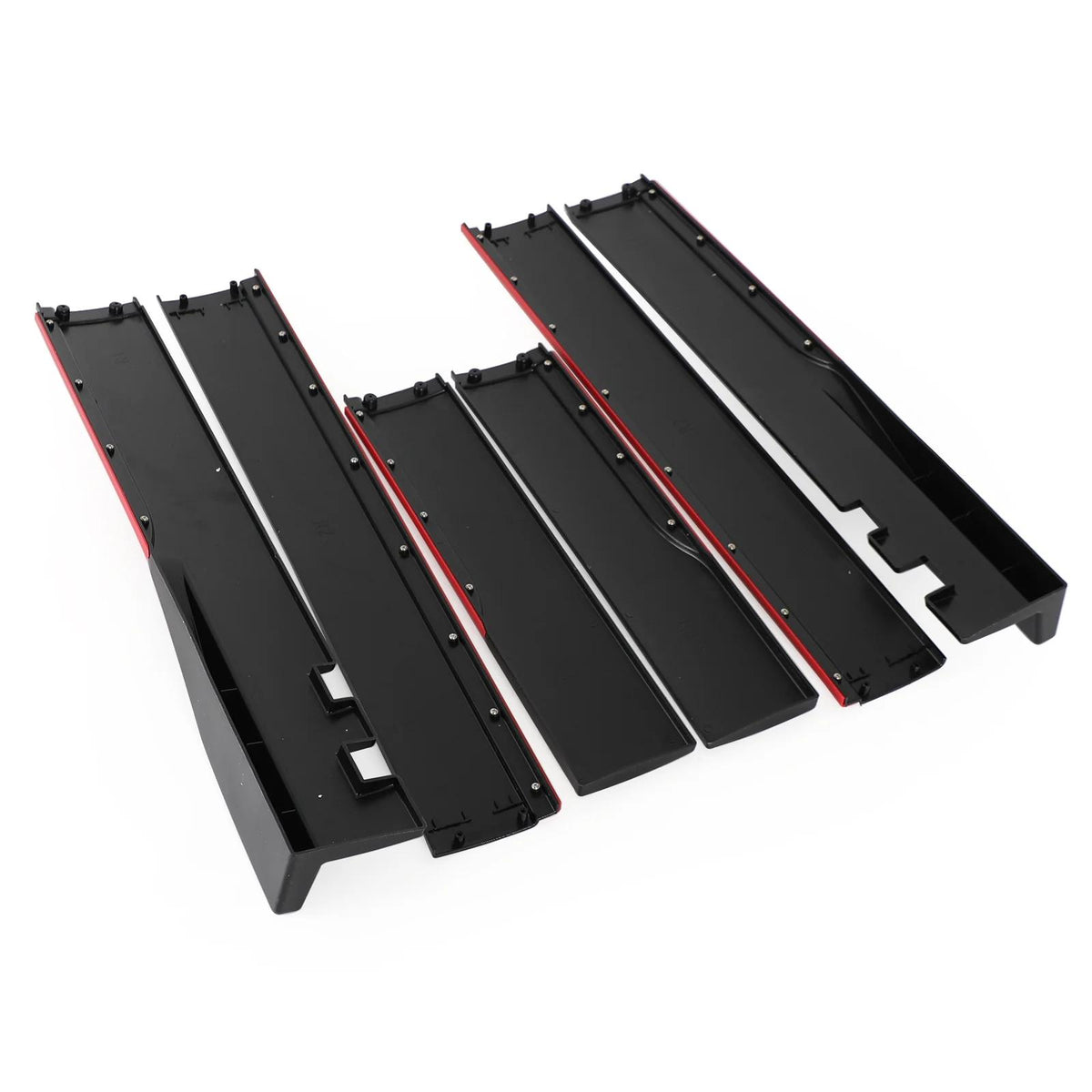 78.7" Universal Side Skirt Extensions Rocker Panel Splitters Lip Polypropylene Fit Mazda 3 Axela 6 Atenza 2 3 5 6 CX-3 CX5 CX-4 CX-5 Generic