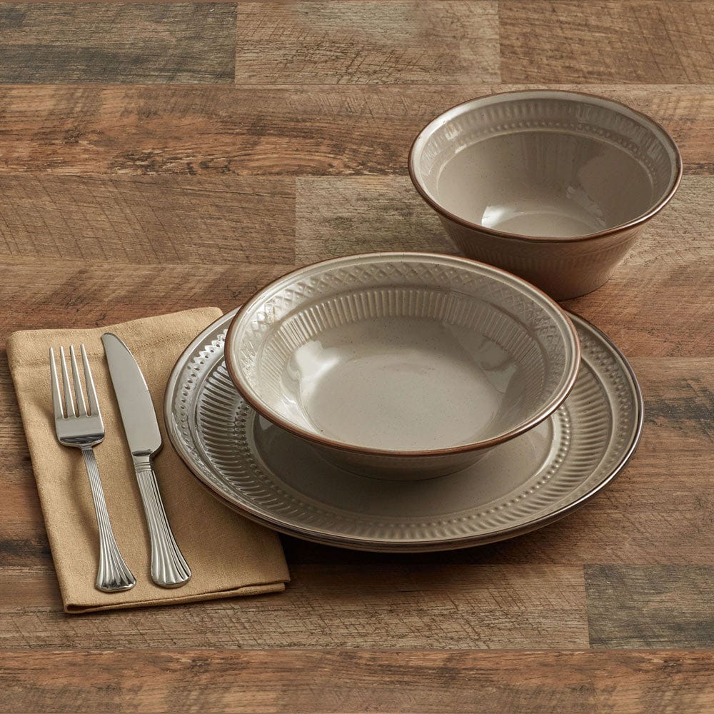 Easton 12 Piece Dinnerware Set, Service for 4