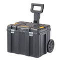 Tool Box with Wheels Modular, LarRolling Tool Box With Telescopic Handle, Portable Carrier Deep Stackable TSTAK Stora(DWST17820)