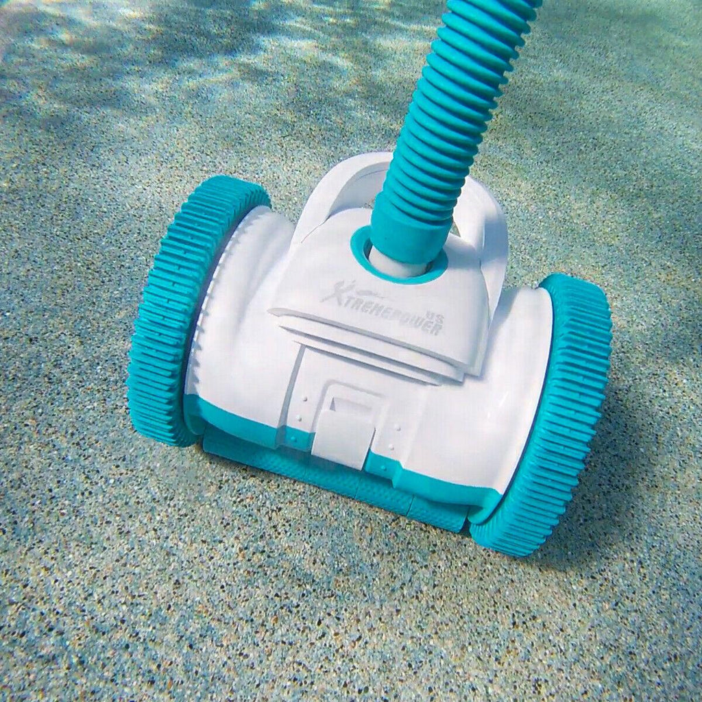 xtremepowerus automatic suction pool cleaner inground wall climb w/ 39ft hose