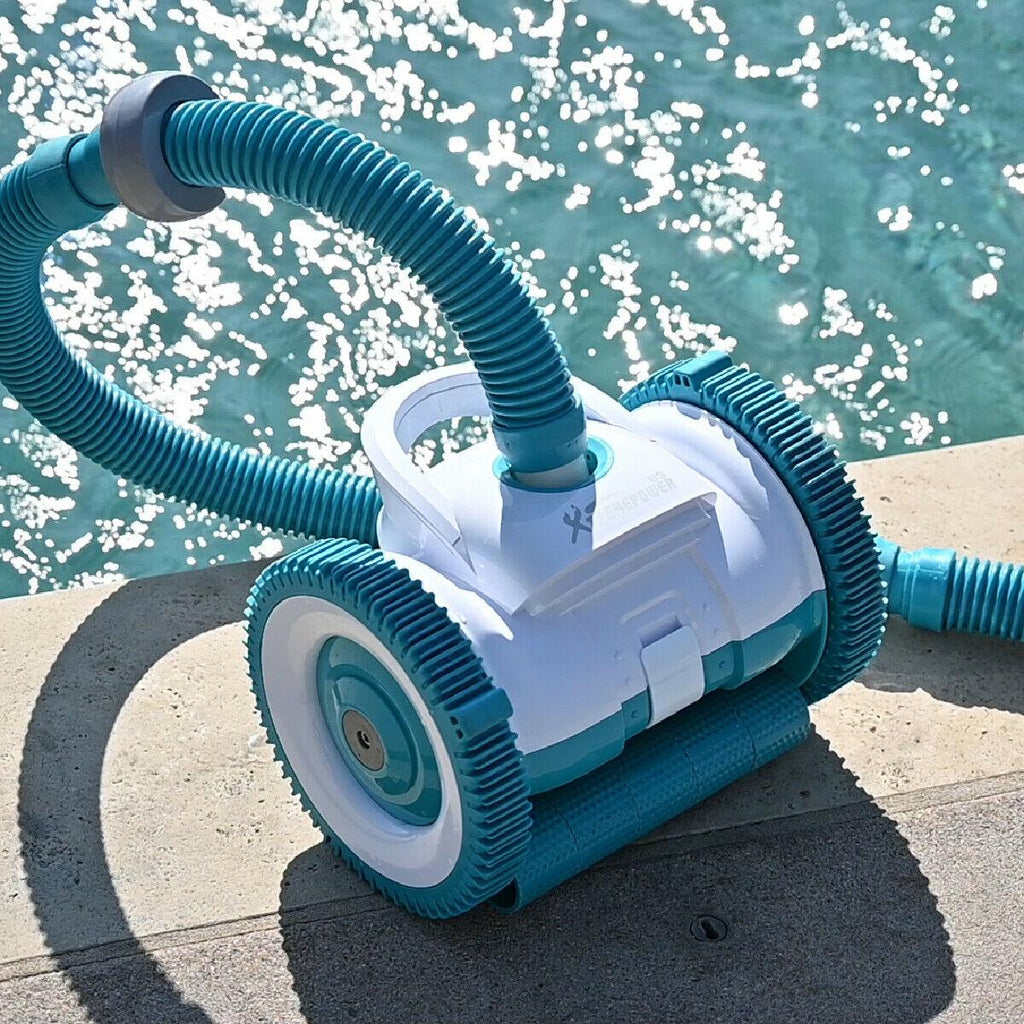 xtremepowerus automatic suction pool cleaner inground wall climb w/ 39ft hose