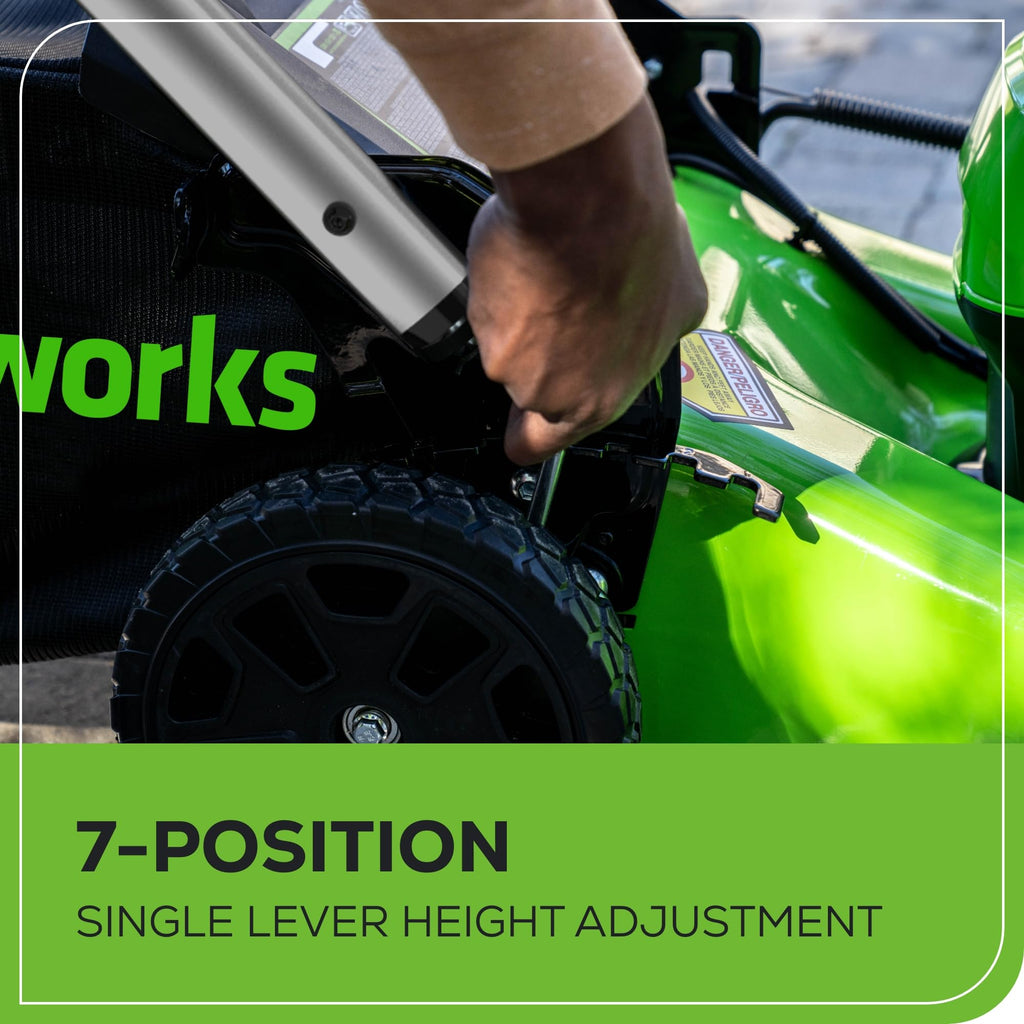 80V 21" Self-Propelled Cordless Lawn Mower – Brushless Motor, LED Lights, 4.0Ah Battery &amp; Rapid Charger (75+ Compatible Tools)