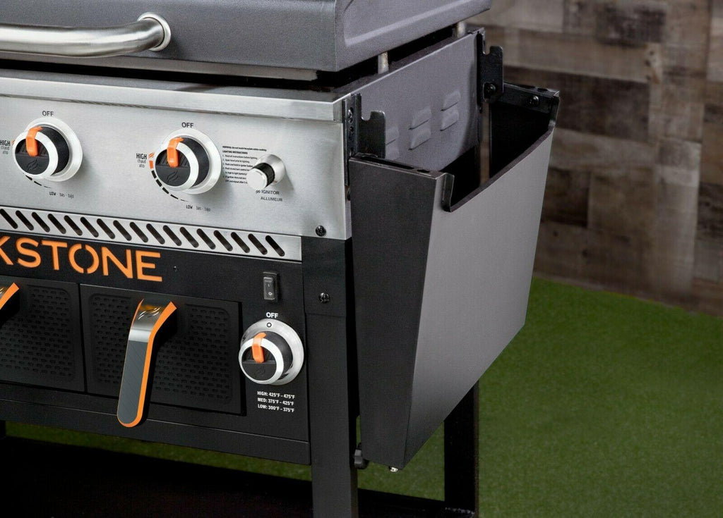 2-Burner 28" Griddle with Electric Air Fryer and Hood
