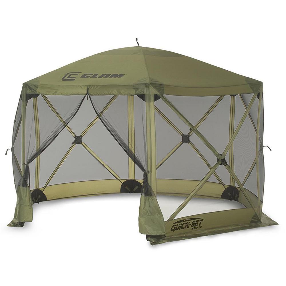 Set Escape Portable Canopy Shelter Plus Wind and Sun Panels (4-Pack)