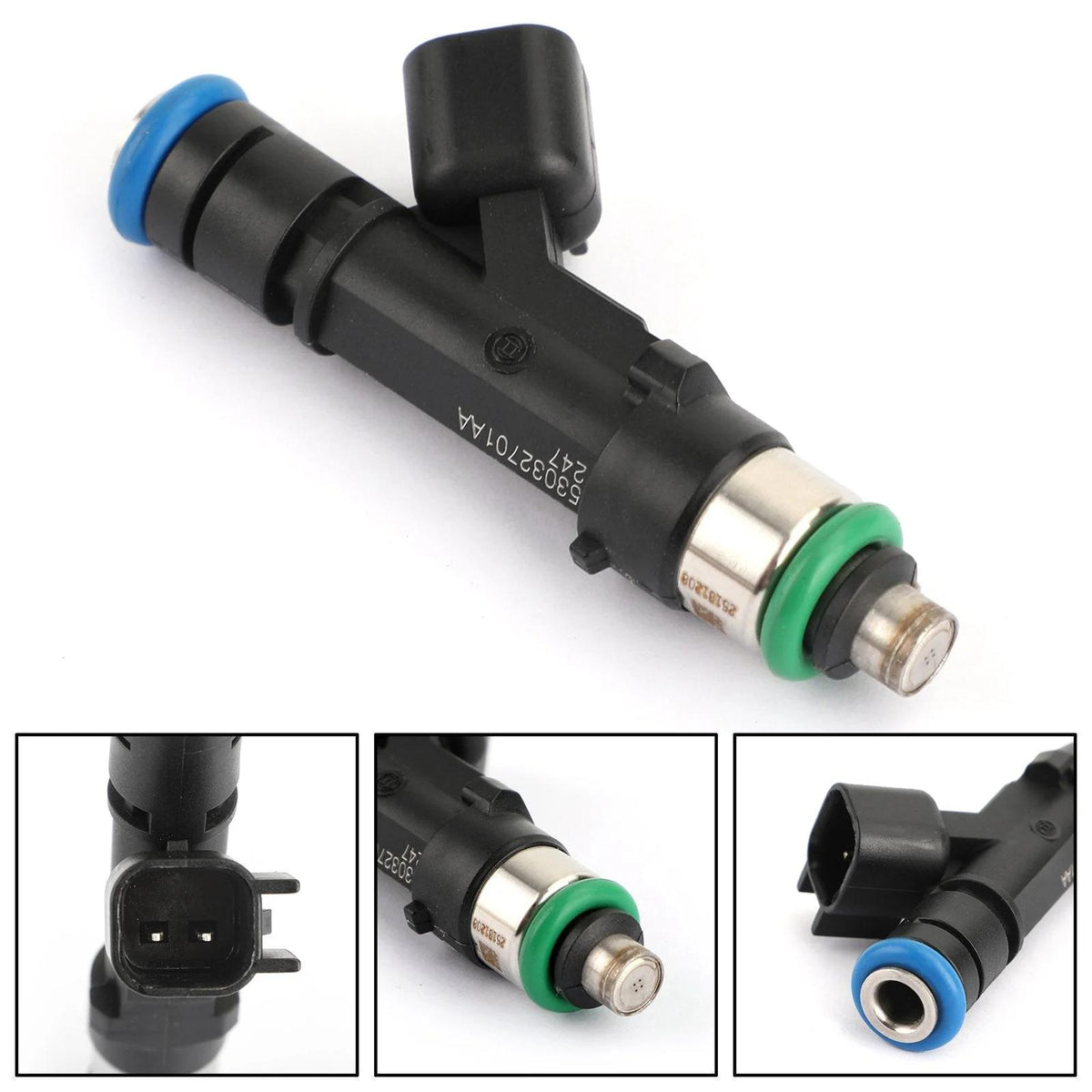 2004-2010 Dodge Dakota 6CPS Fuel Injectors 0280158020 81212145 53032701AA RL032701AA Generic