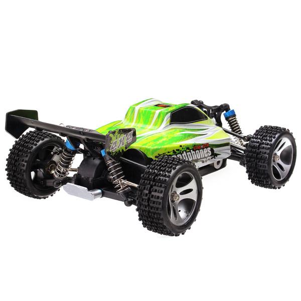 Wltoys A959B 1:18 4D 2.4G Upgraded 540 Brush Motor High Speed 70km/h RC Car Truck By