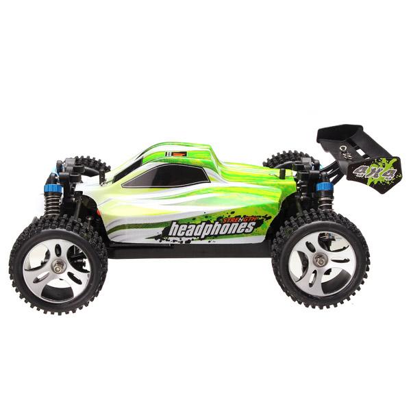 Wltoys A959B 1:18 4D 2.4G Upgraded 540 Brush Motor High Speed 70km/h RC Car Truck By