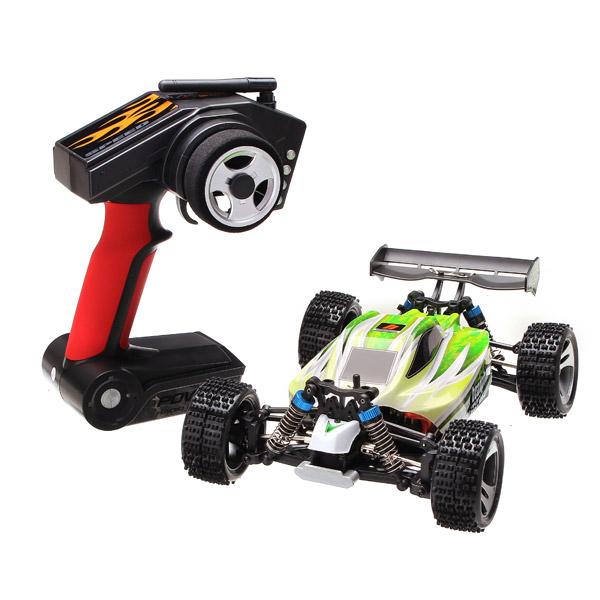 Wltoys A959B 1:18 4D 2.4G Upgraded 540 Brush Motor High Speed 70km/h RC Car Truck By