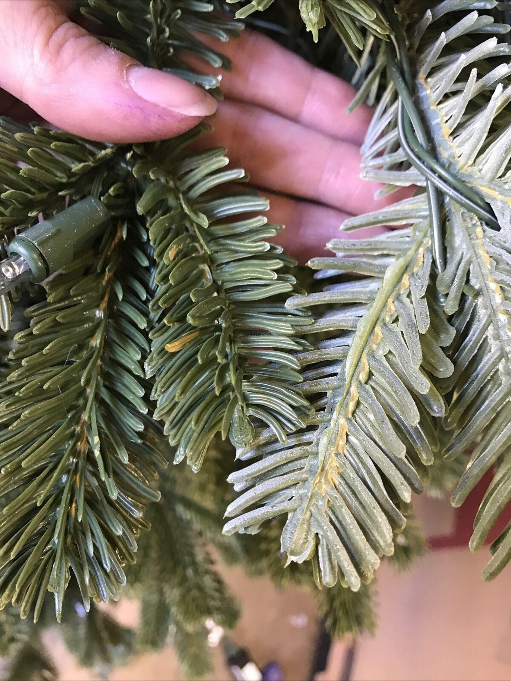 Open Box Balsam Hill Fraser Fir Narrow 6.5' Tree with Candlelight LED Lights