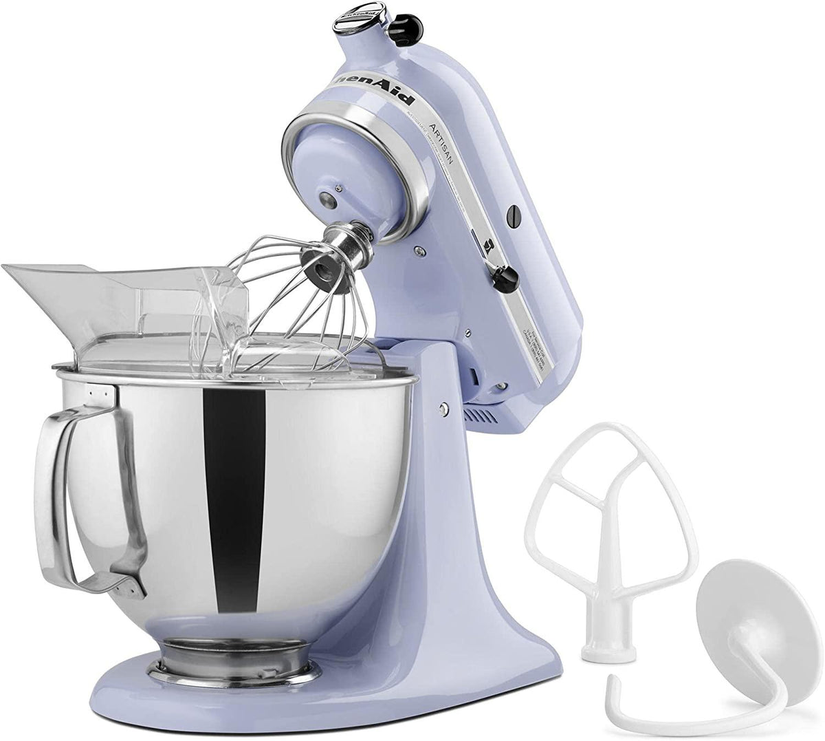 KitchenAid KSM150PSLR Artisan Series 5-Qt. Stand Mixer with Pouring Shield - Lavender Cream