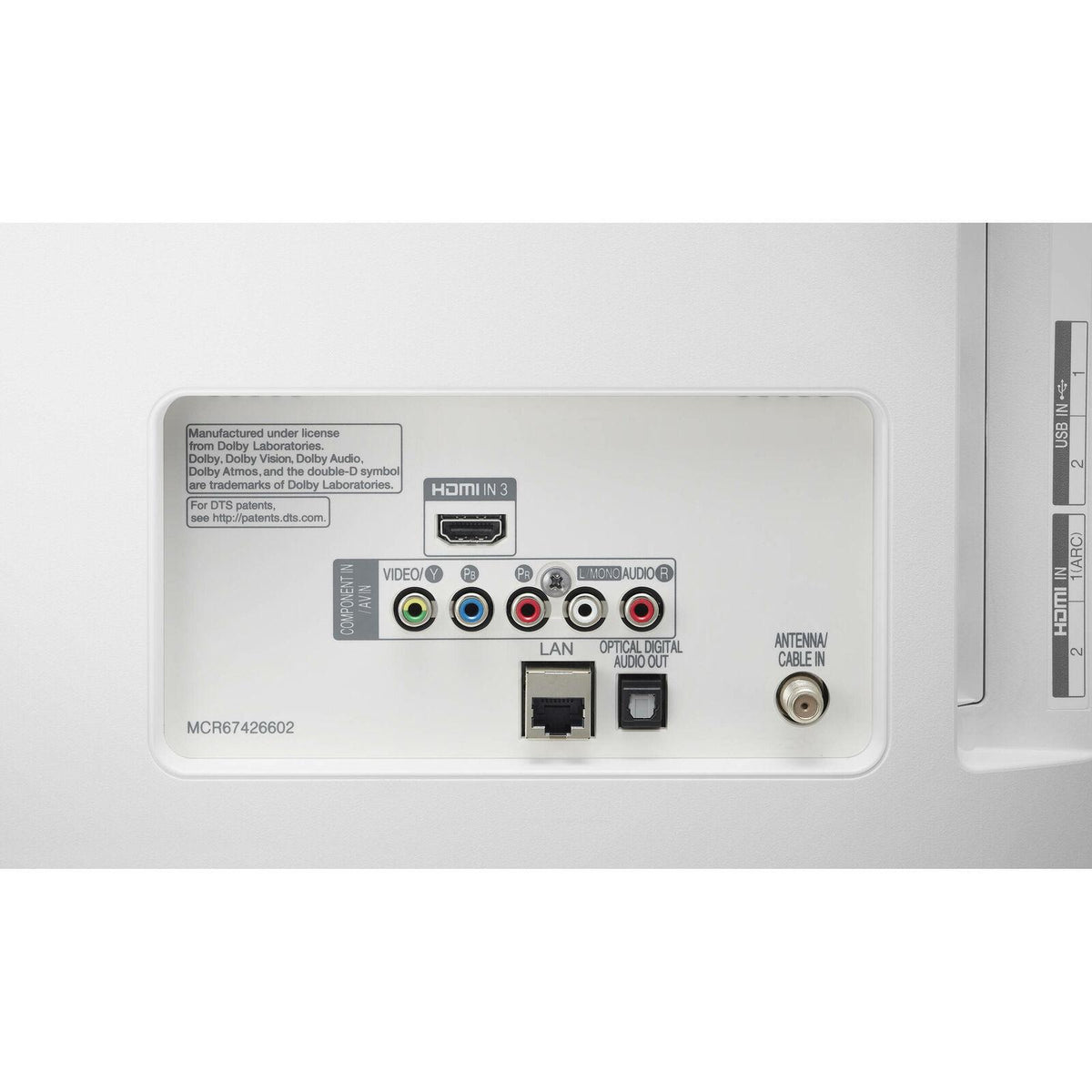 lg 32lm627 32" smart led hd tv - white