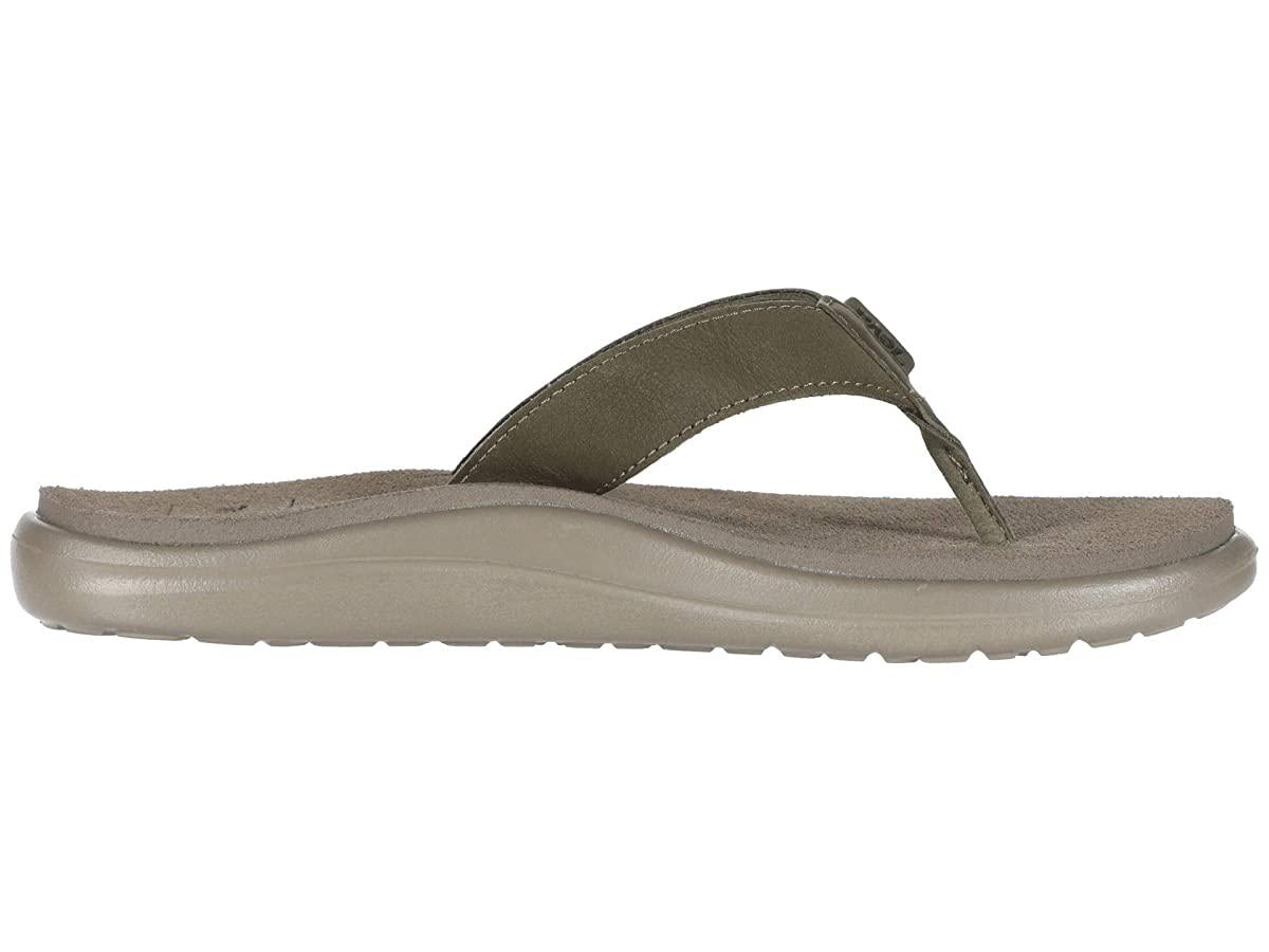 Teva Voya Flip Leather Burnt Olive