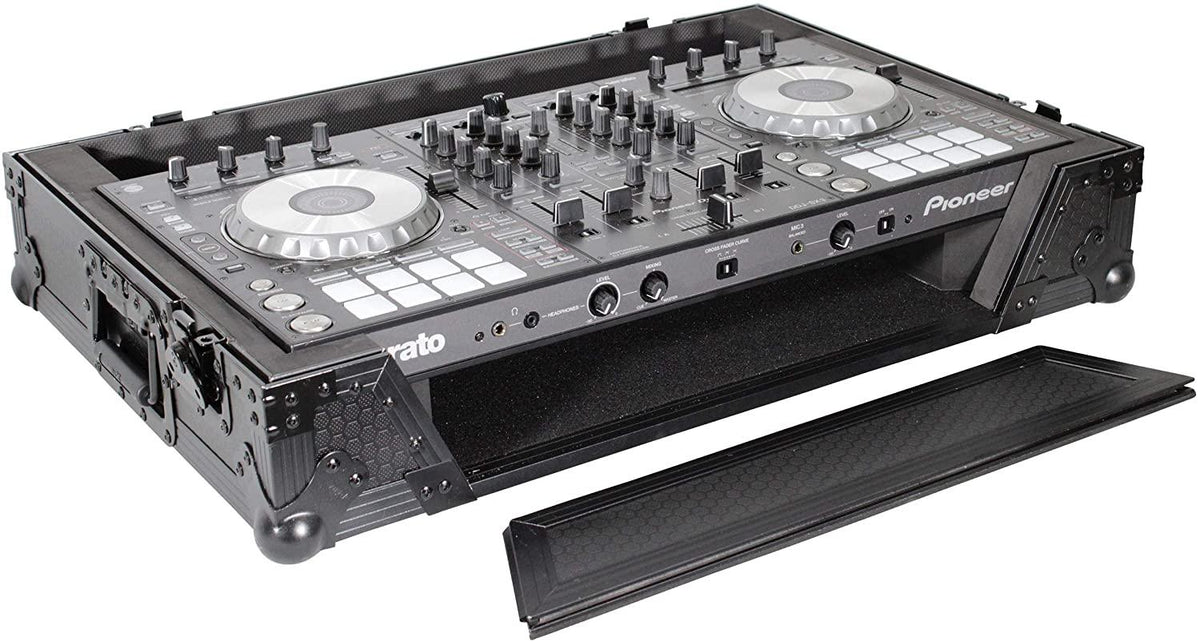 Set ofBL Flight Case for Pioneer DJ and Denon, Double DJ Coffin Keyboard Stand , and Keyboard Stand Table
