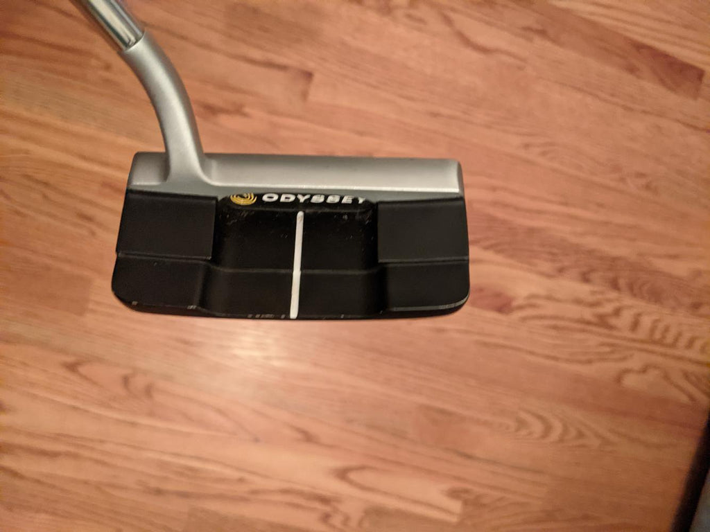 Used Odyssey Stroke Lab Versa Putter (Right Hand, 34", Double Wide - Flow Neck, Oversized Grip)
