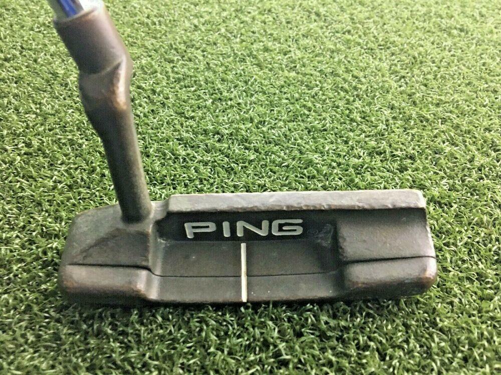 PING Karsten Anser 2F Bronze Pixel Insert Putter RH / ~36" / NEW GRIP / mm5029