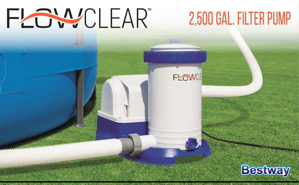 high quality 2500 gph easy set above ground swimming pool pump filter  58392e