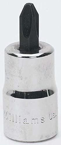 Williams Tools BITHS04 - Replacement Hex Bit - 3/8 in Drive, Replacement Hex Bit, Pack of 15