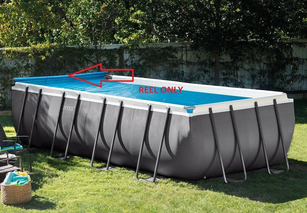 intex solar cover reel for 9ft 16ft wide above ground pools
