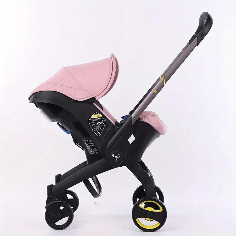 4 In 1Foldable Baby Stroller, A Good Helper For Mothers When Traveling, Shopping In Supermarkets, Baby Stroller Suitable For Christmas, Halloween, And Thanksgiving Gift