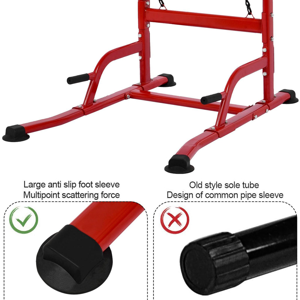 Multi-functional single and parallel bars stand household pull-up fitness device